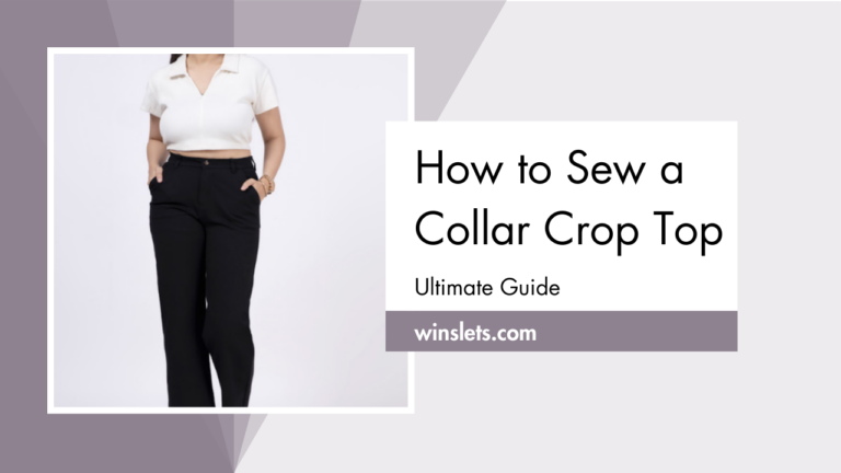 How to Sew a Collar Crop Top?