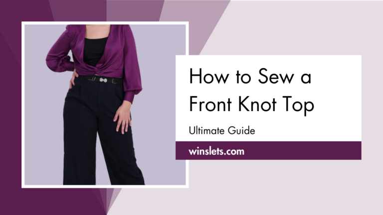 How to Sew a Front Knot Top?