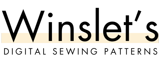 Winslet's Digital Sewing Patterns logo (520x200)