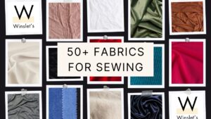 50 FABRICS FOR SEWING