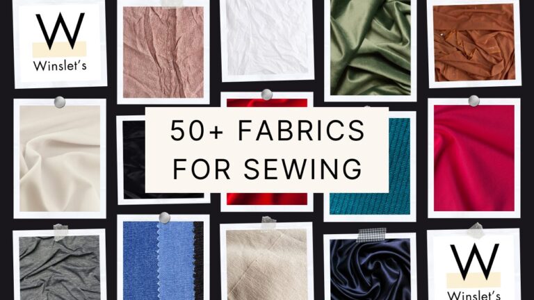 50 great fabrics for sewing your own clothes: An exhaustive list