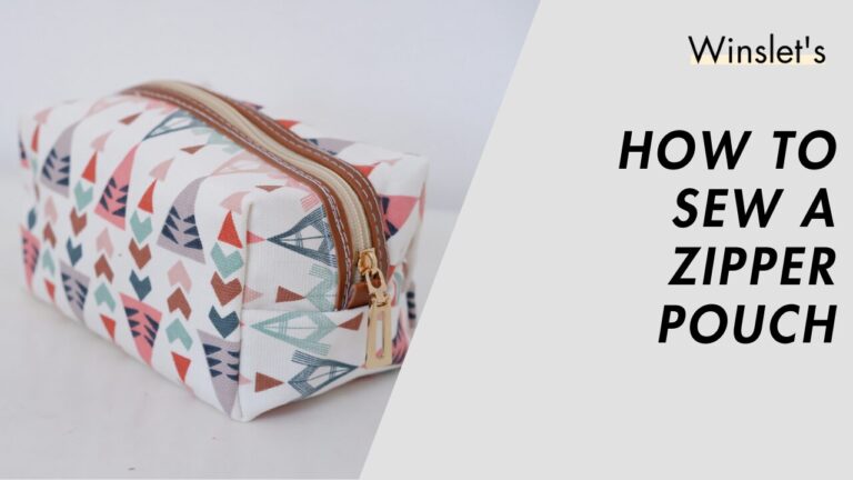 How to Sew a Zipper Pouch: Beginner-Friendly Tutorial with Lining