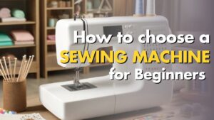 How to choose the perfect sewing machine: Beginner’s Guide