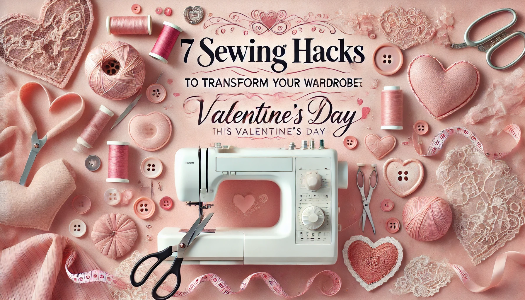 7 sewing hacks for valentine's day